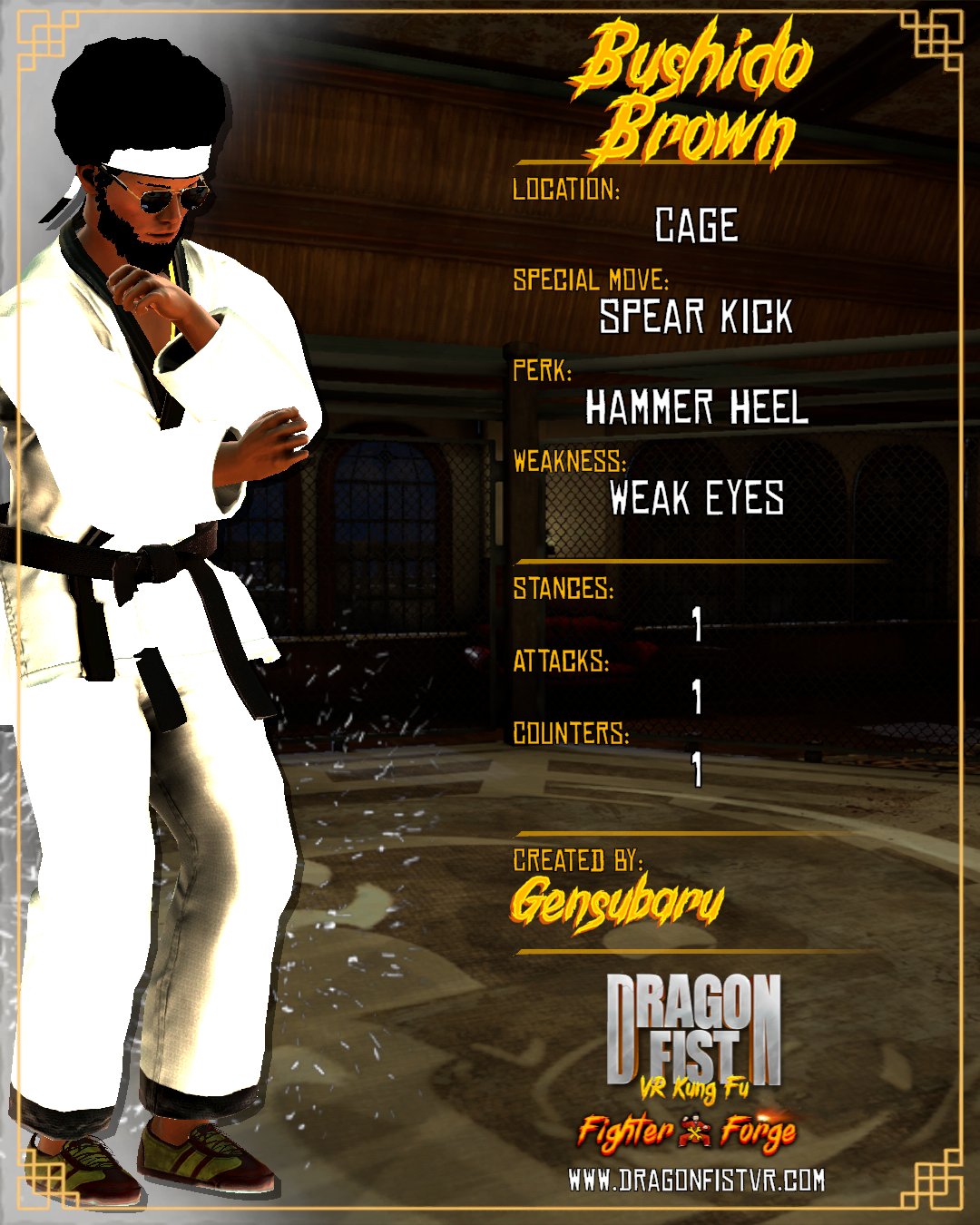 Bushido Brown - Created By: Gensubaru